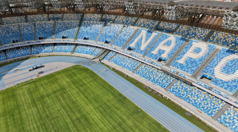 stadion Napoli, google maps