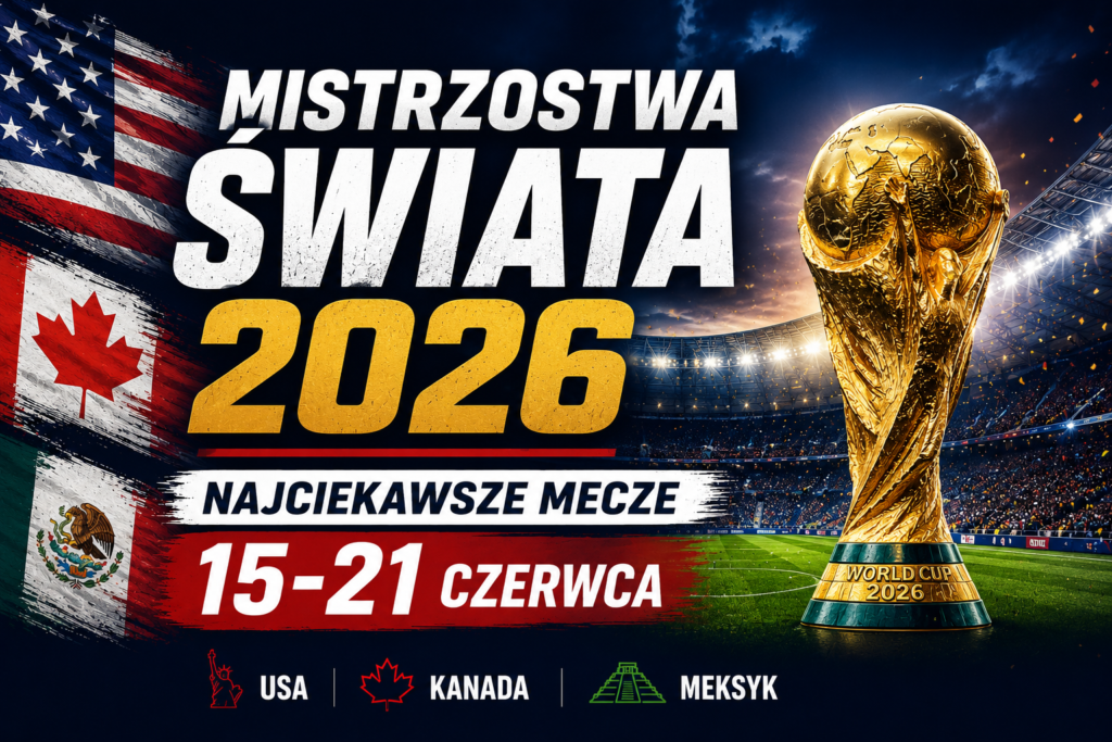 Mistrzostwa Świata 2026 - najciekawsze mecze 15-21 czerwca