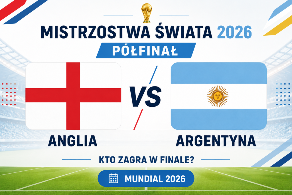 Mistrzostwa Świata 2026 – zapowiedź półfinału Anglia-Argentyna