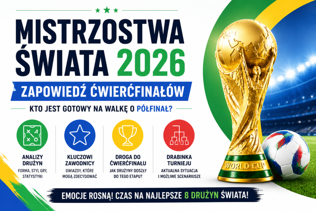 Mistrzostwa Świata 2026 – najciekawsze mecze 1/8 finału. Kto zbliży się do półfinału?